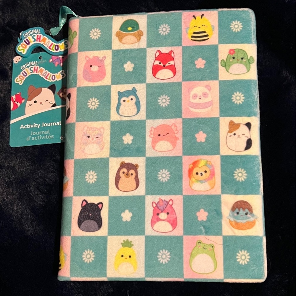 Squishmallow Activity Journal NWT